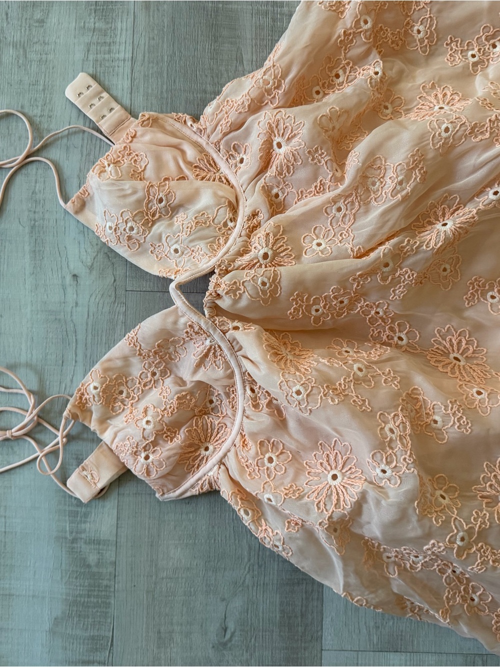 For Love & Lemons Peach Mini Dress - Picture 7 of 12